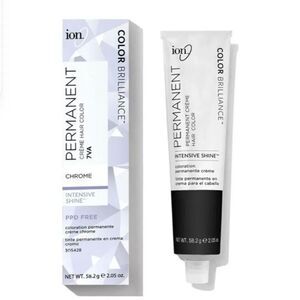 2 Ion Color Brilliance Permanent Creme Hair Color 7VA Chrome 2 Pk